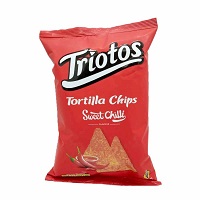 Triotos Tortilla Sweet Chilli Chips 80gm